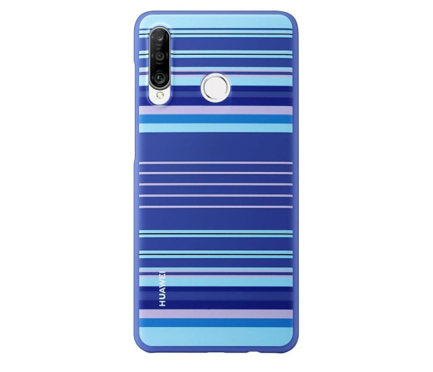 Etui do Huawei P30 Lite niebieskie linie - 484516 - zdjęcie 2